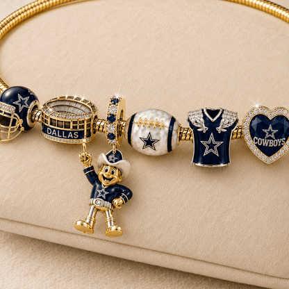 DLCB Gold Charm Bracelet Set TMH