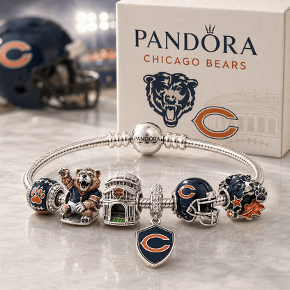 CCB Silver Charm Bracelet Set HQH