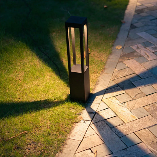 Modern Outdoor Waterproof LED Long Lawn Lamp 7W 85~265V Finale Aluminum Square Street Light For Garden Courtyard Villa Lighting